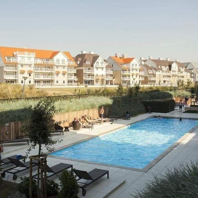 Duplex Villa Capricia Appartement Met Zwembad Nieuwpoort Jachthaven מראה חיצוני תמונה