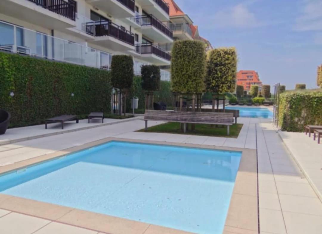 Duplex Villa Capricia Appartement Met Zwembad Nieuwpoort Jachthaven מראה חיצוני תמונה
