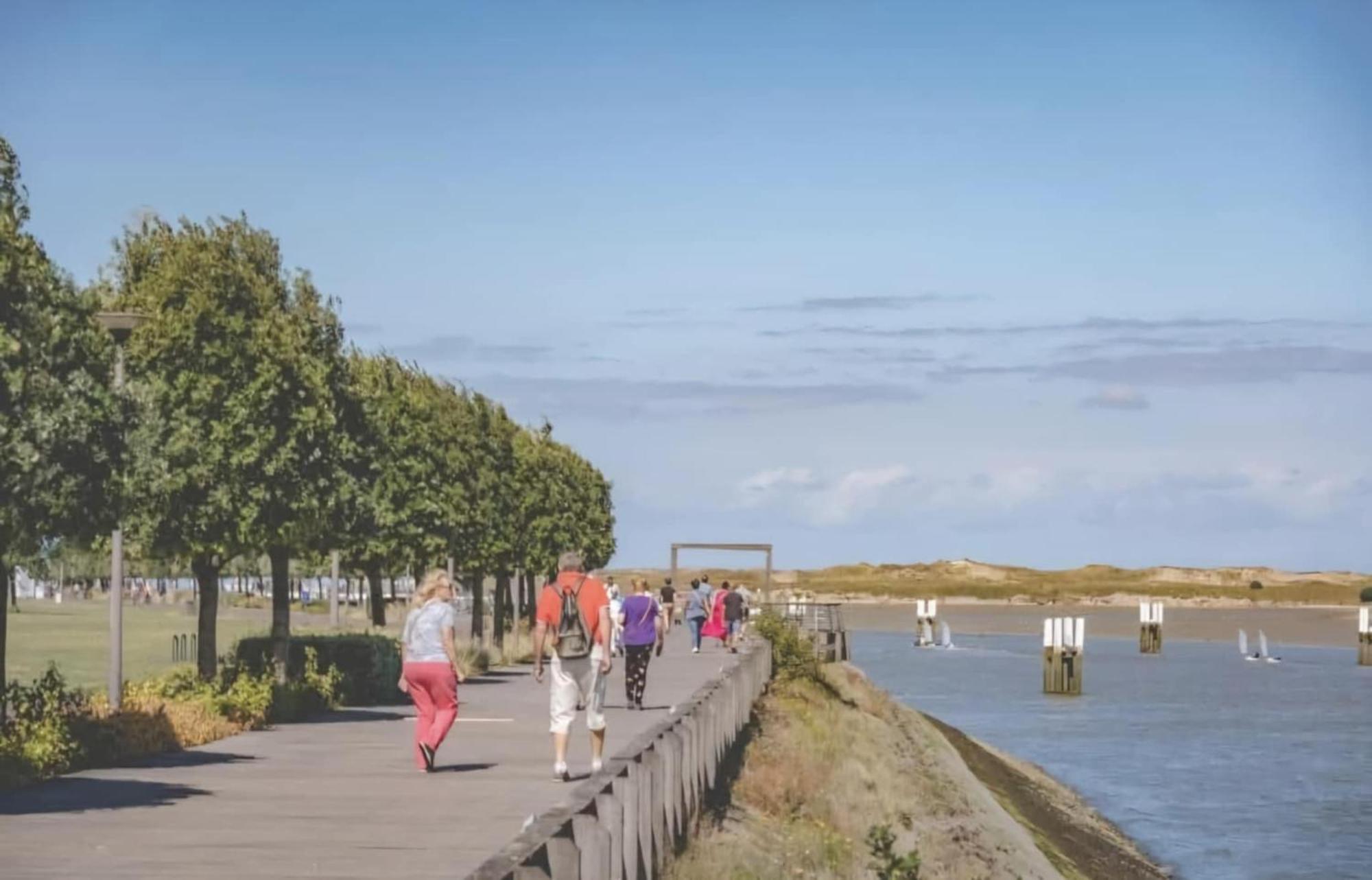 Duplex Villa Capricia Appartement Met Zwembad Nieuwpoort Jachthaven מראה חיצוני תמונה